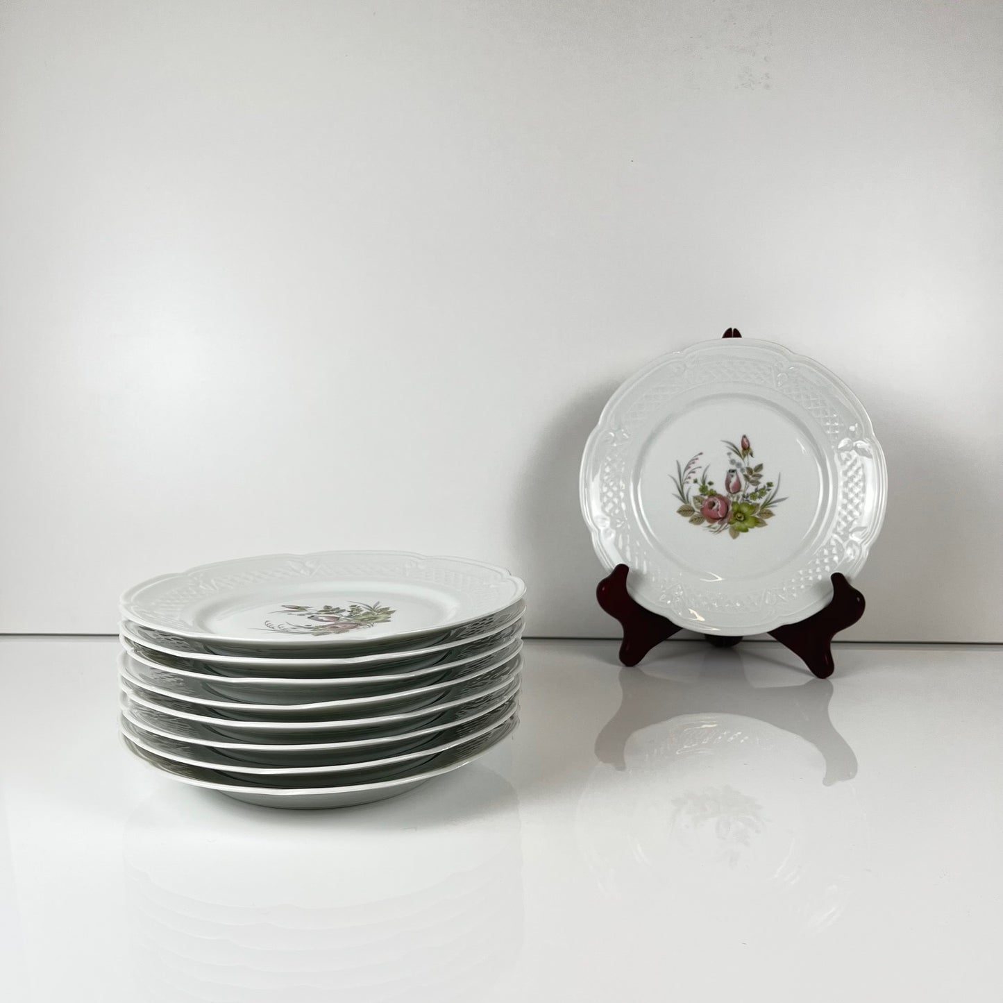 Set de 8 assiettes à dessert Berry , L. Lourioux