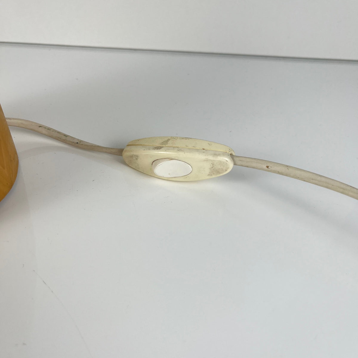 Pied de Lampe Lans en bois tourné, IKEA, 1990
