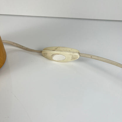 Pied de Lampe Lans en bois tourné, IKEA, 1990