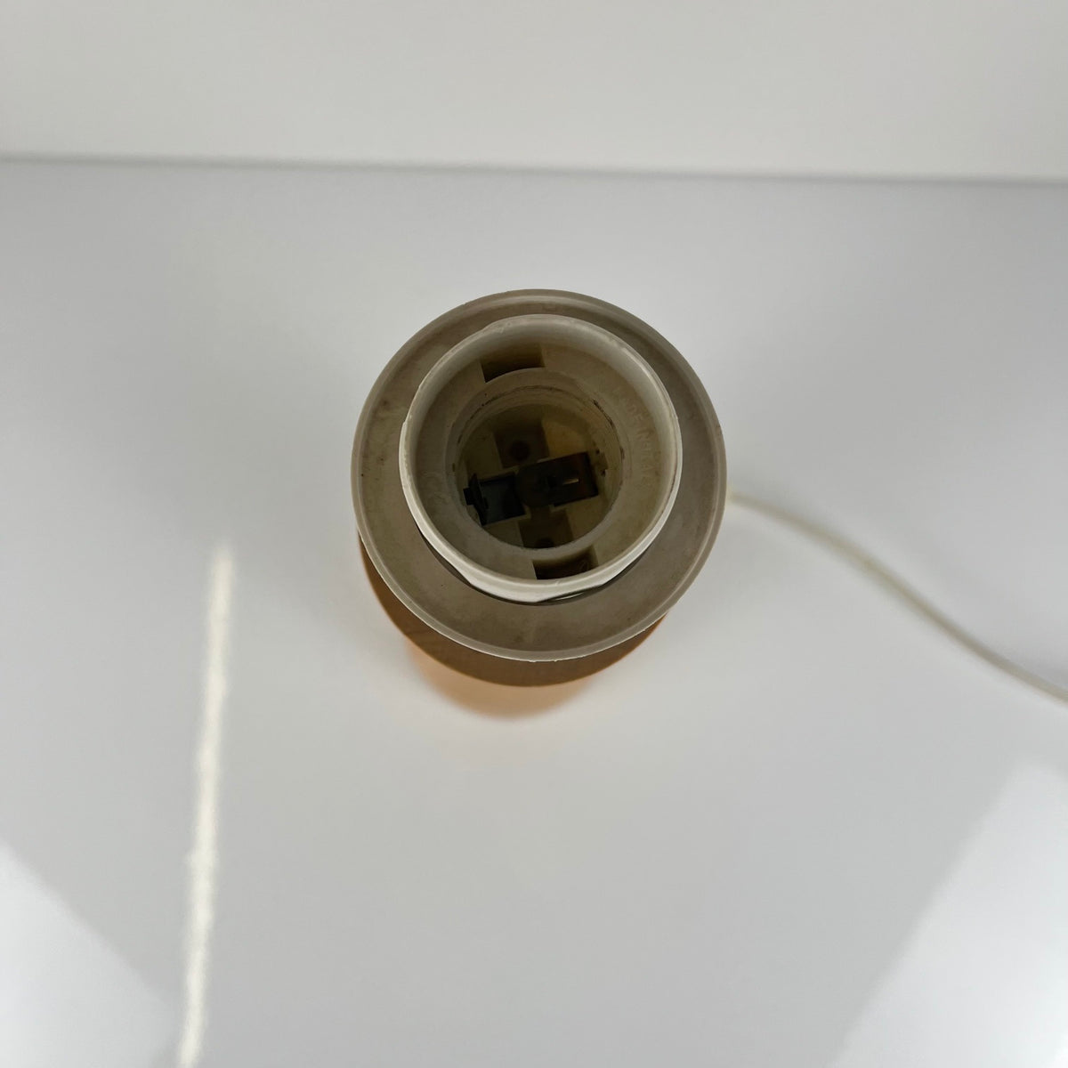 Pied de Lampe Lans en bois tourné, IKEA, 1990