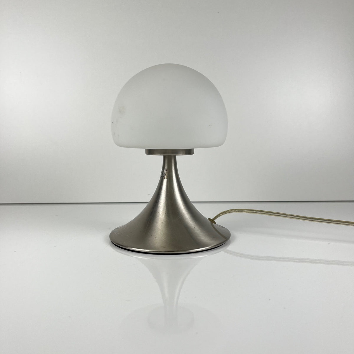 Space Age mushroom-style table lamp, touch lamp, 2000