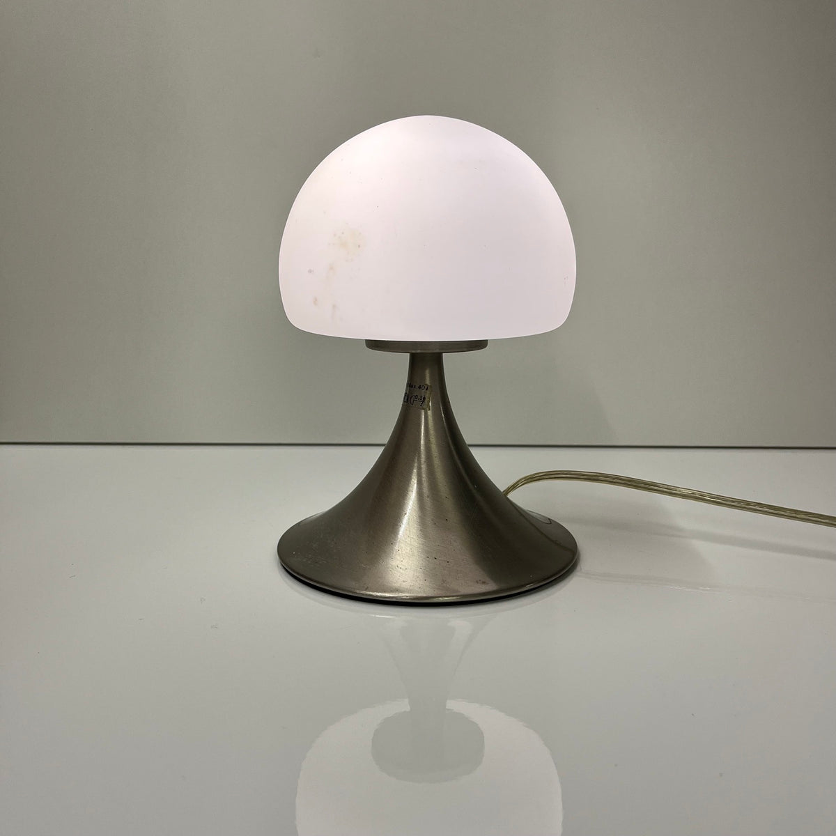 Space Age mushroom-style table lamp, touch lamp, 2000
