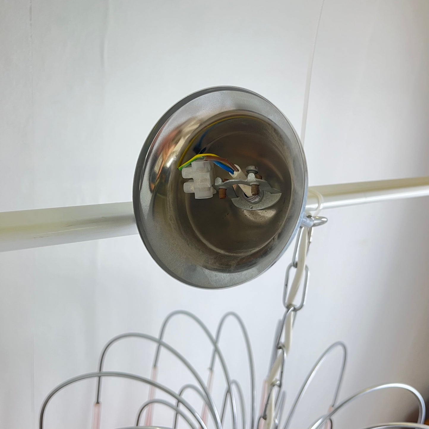 Lustre vintage en verre soufflé de Murano – Italie, années 1970