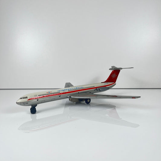Jouet vintage d’avion de ligne des années 1960-70