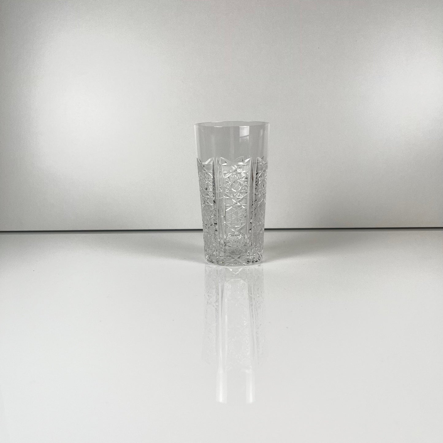 Set de 5 verres Highball en cristal taillé de bohème , République tchèque