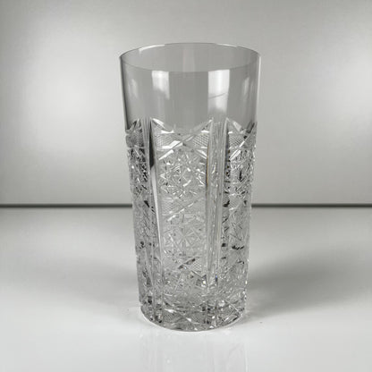 Set de 5 verres Highball en cristal taillé de bohème , République tchèque