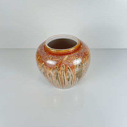 Vase West Germany en céramique glaçure imitation pierre, 1960/70