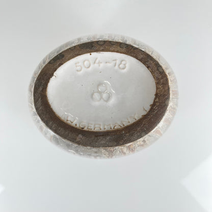 Vase West Germany en céramique glaçure imitation pierre, 1960/70