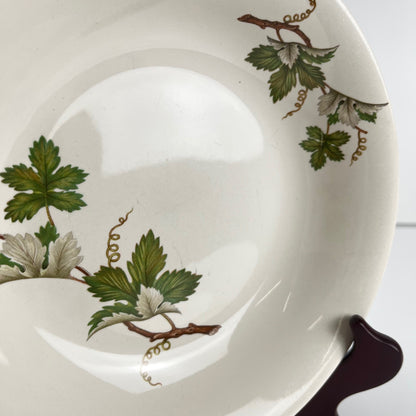 Set de 5 assiettes creuses Villeroy & Boch "vigne"