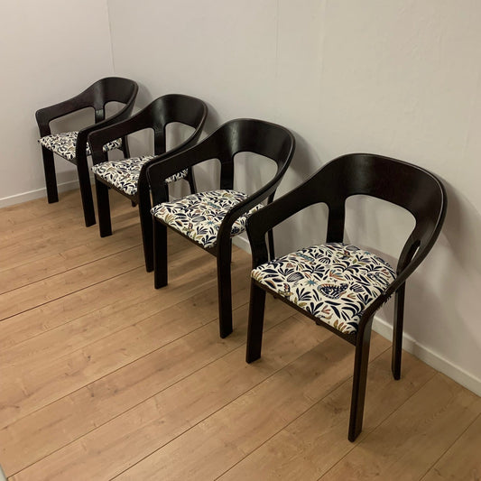 Set of 4 vintage chairs, 1970