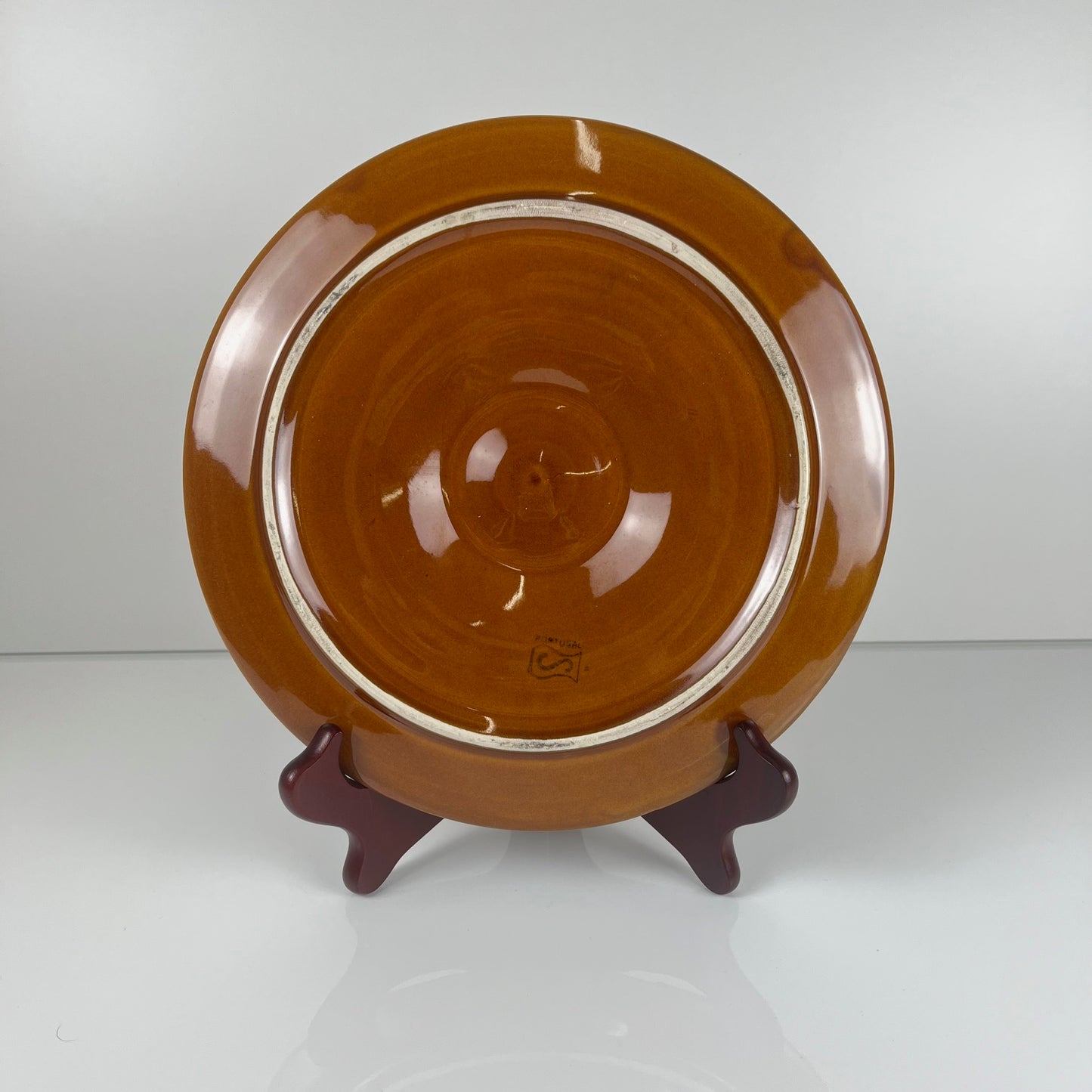 Set de 6 assiettes à huitre barbotine par Secla, Portugal