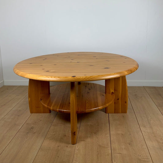 Modernist pine coffee table 1980/90