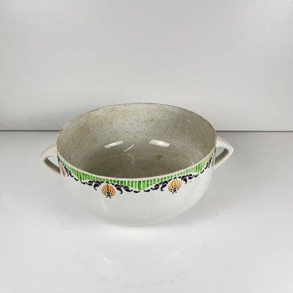 Plat / soupière Sarreguemines "Maroussia", début XXe