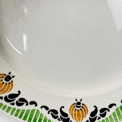 Set of 6 or 4 Sarreguemines "Maroussia" dinner plates, early 20th century