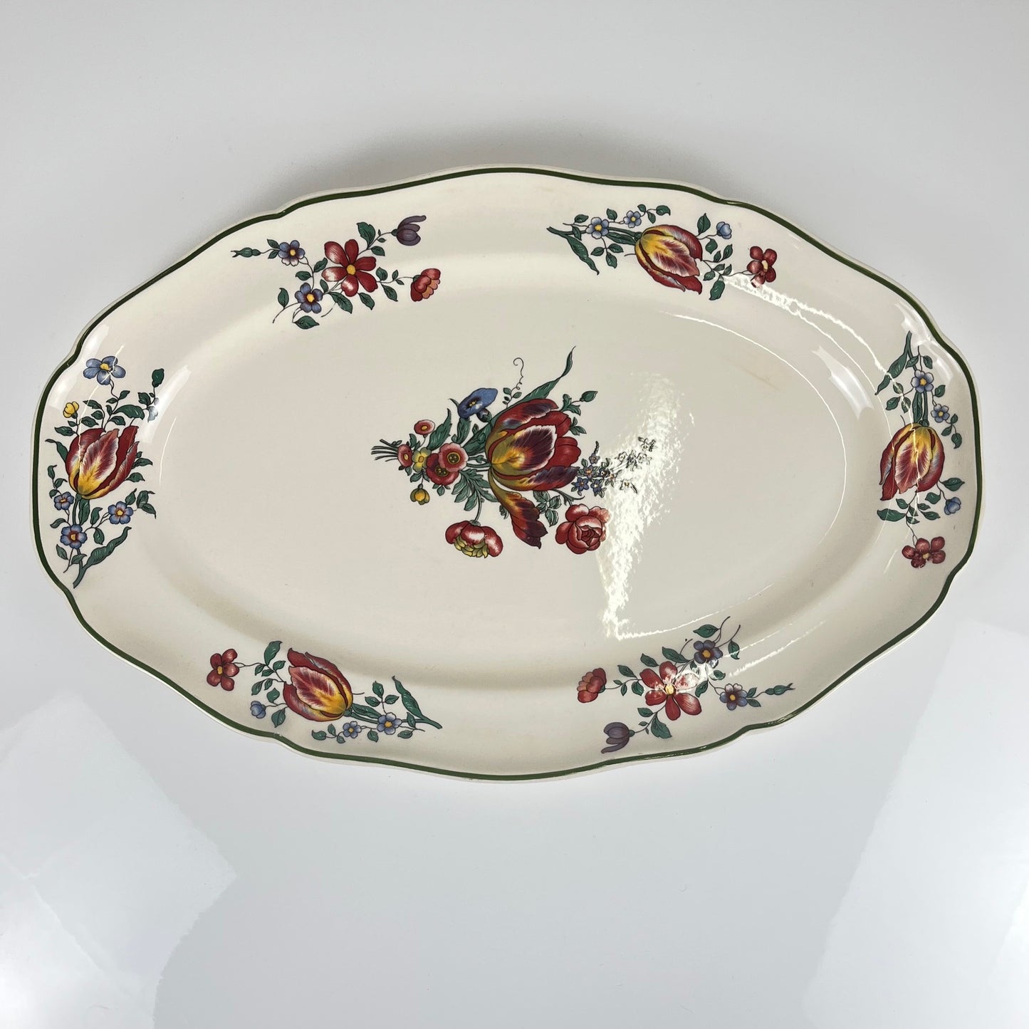 Grand plat Villeroy & Boch, vieux Strasbourg