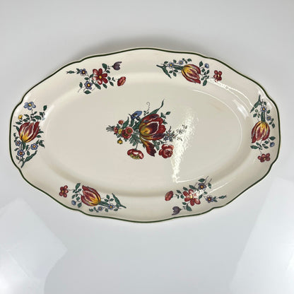 Grand plat Villeroy & Boch, vieux Strasbourg