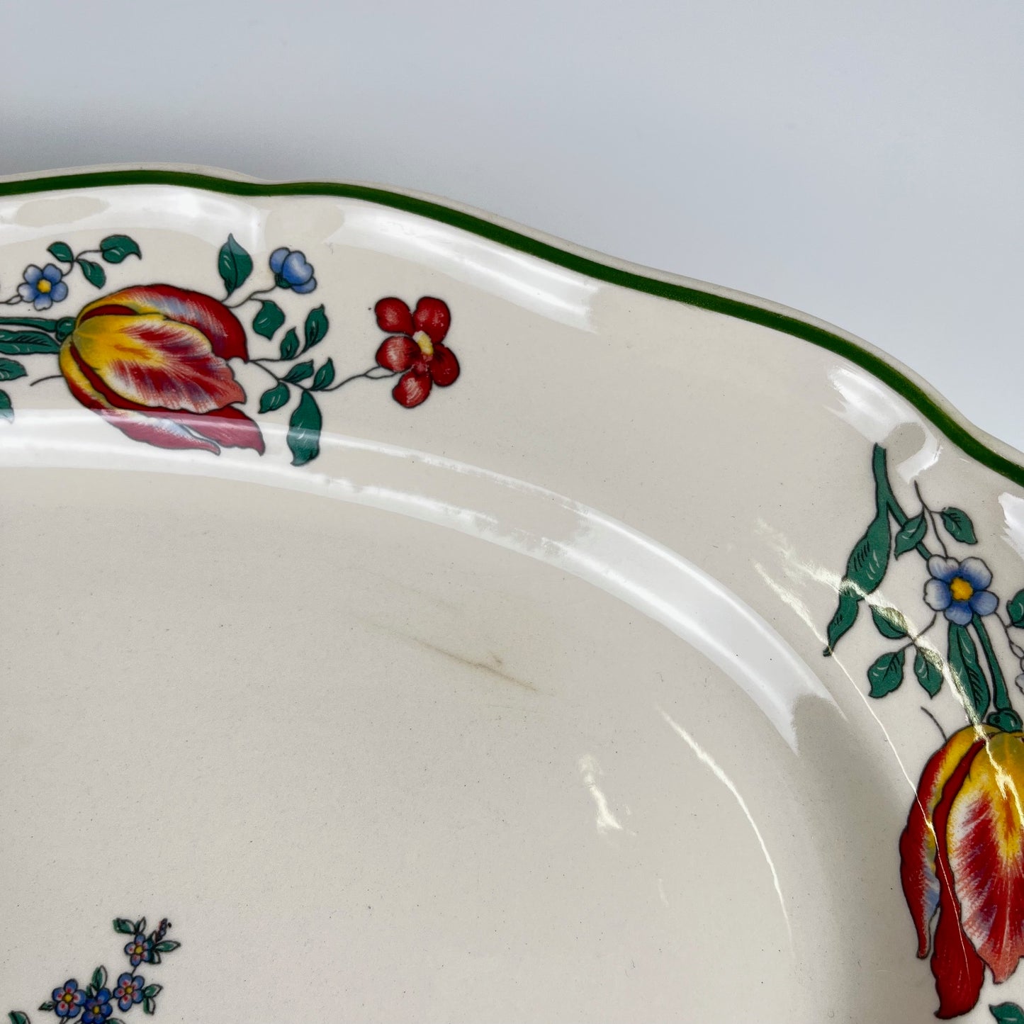 Grand plat Villeroy & Boch, vieux Strasbourg