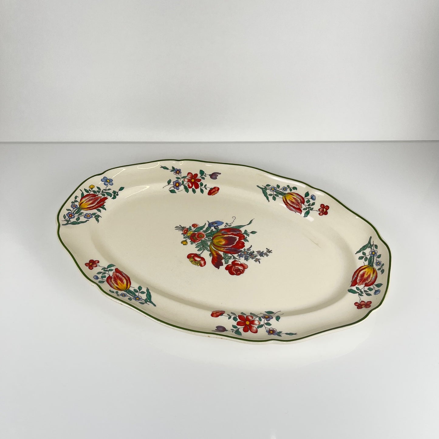 Grand plat Villeroy & Boch, vieux Strasbourg