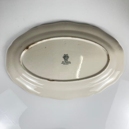 Grand plat Villeroy & Boch, vieux Strasbourg