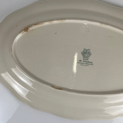 Grand plat Villeroy & Boch, vieux Strasbourg