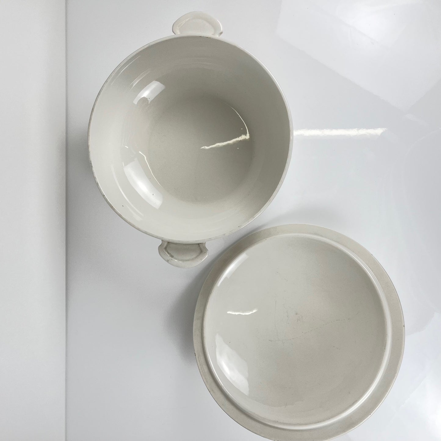 Soupière "La ruche", Moulins des loups, XXe