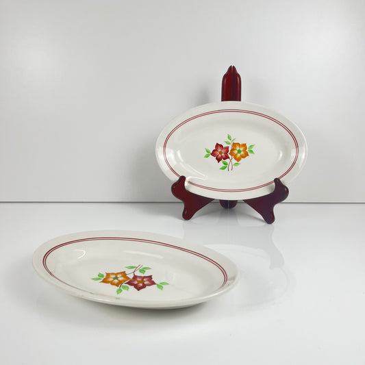 Duo de ravier "La ruche", Moulins des loups, XXe