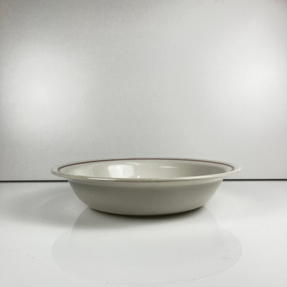 Plat rond avec rebord "La ruche", Moulins des loups, XXe