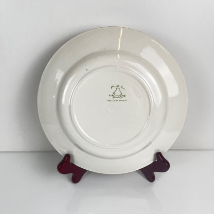 Set de 6 assiettes plates "La ruche", Moulins des loups, XXe