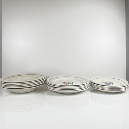 Service pour 6 personnes "La ruche", Moulins des loups, XXe