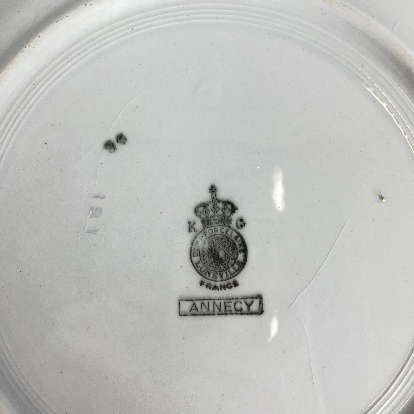 Saladier "Annecy", KG Lunéville , XXème siècle