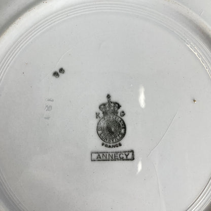 Saladier "Annecy", KG Lunéville , XXème siècle