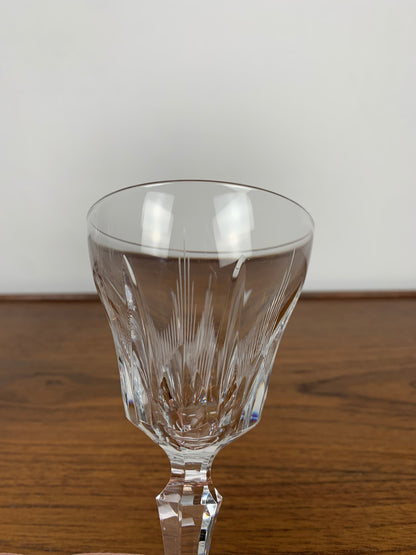 Lot de 4 verres en cristal Villeroy & Boch, XXème s.