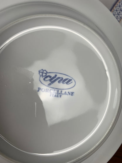 Set of 6 CIPA soup plates, Italy