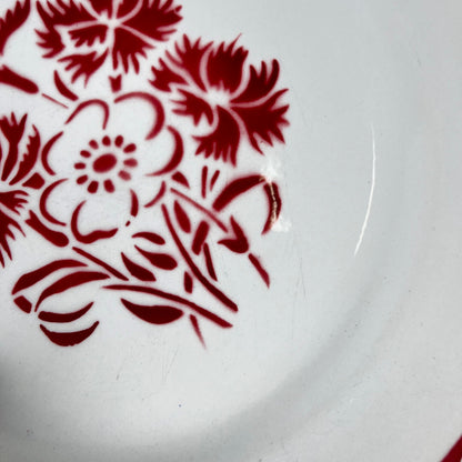 Set de 6 assiettes plates  "Annecy", KG Lunéville , XXème siècle