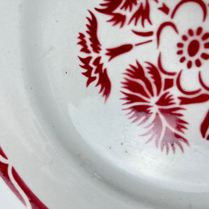 Set de 6 assiettes plates  "Annecy", KG Lunéville , XXème siècle