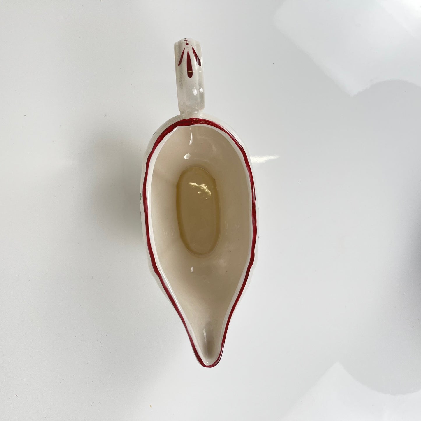 Saucière longue Modèle Réverbère  par KG Lunéville