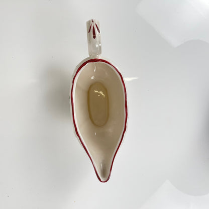 Saucière longue Modèle Réverbère  par KG Lunéville