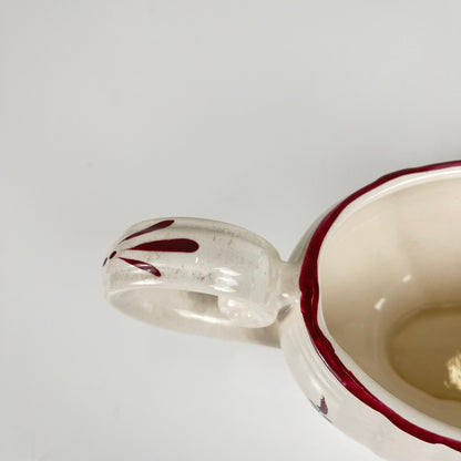 Saucière longue Modèle Réverbère  par KG Lunéville