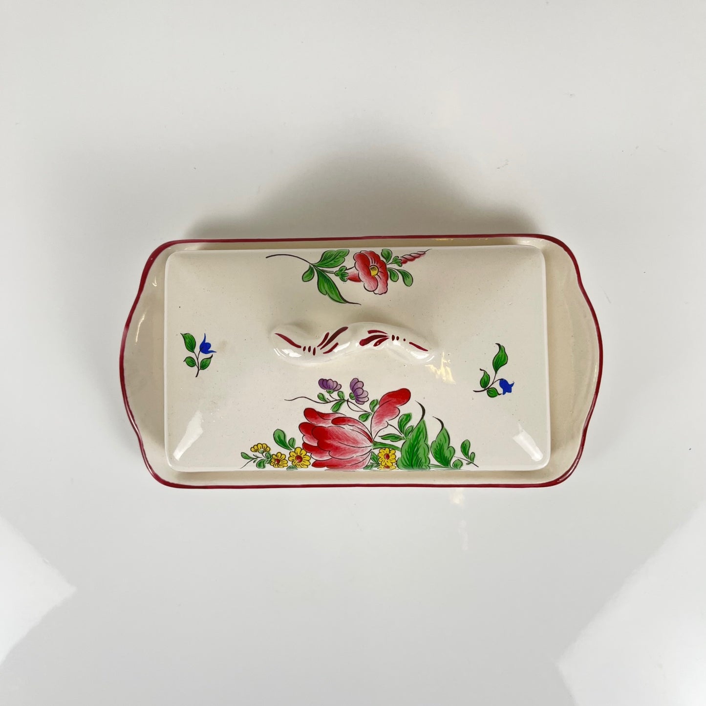 Beurrier KG Luneville modèle Réverbère 1950, faience