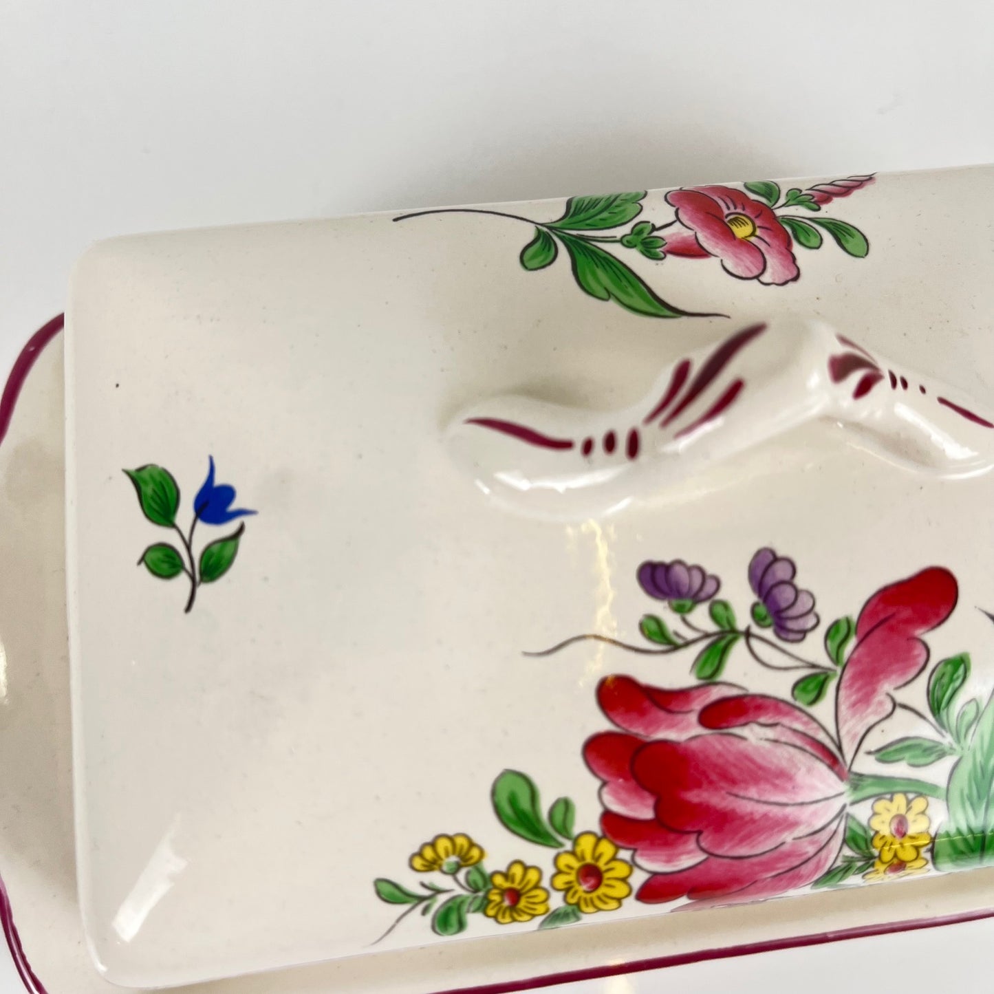 Beurrier KG Luneville modèle Réverbère 1950, faience