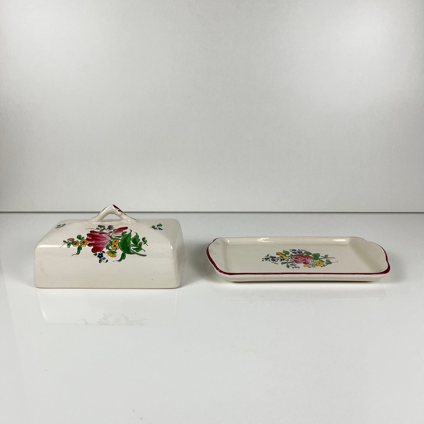 Beurrier KG Luneville modèle Réverbère 1950, faience