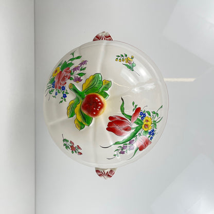 Soupière avec couvercle modèle Réverbère par KG Lunéville