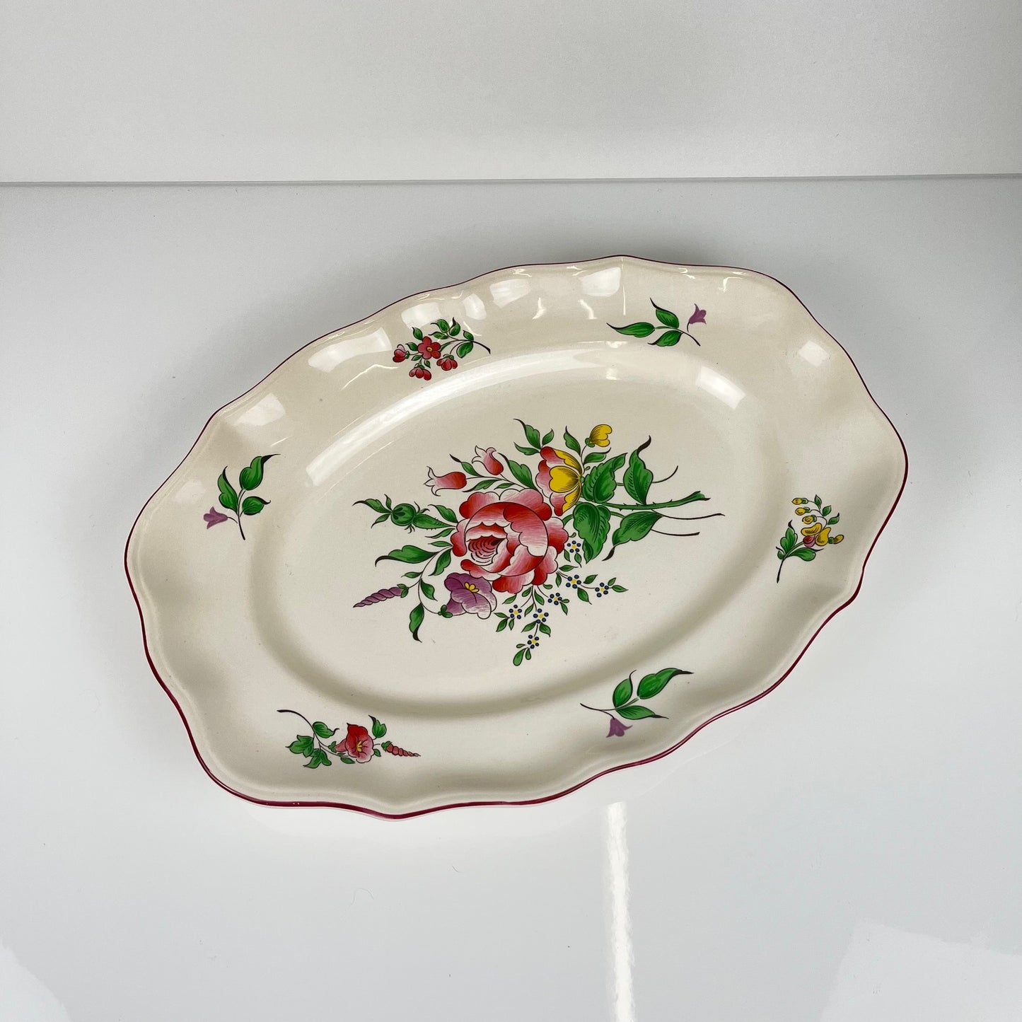 Plat modèle Réverbère par KG Lunéville