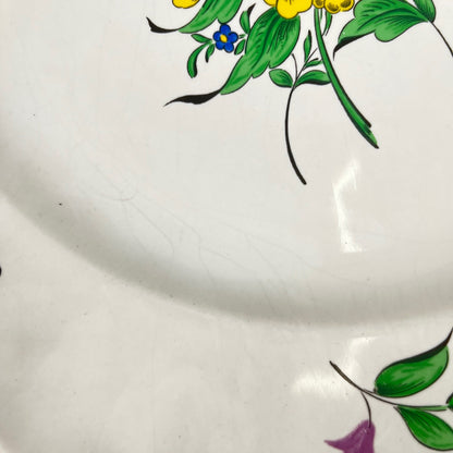 Plat à gateau modèle Réverbère par KG Lunéville