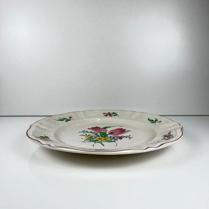 Plat à gateau modèle Réverbère par KG Lunéville