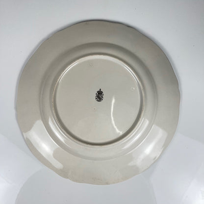 Plat à gateau modèle Réverbère par KG Lunéville