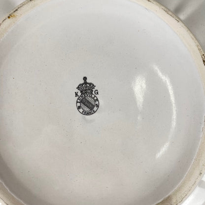 Grand Saladier modèle Réverbère par KG Lunéville