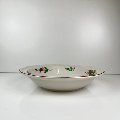 Saladier avec rebord modèle Réverbère par KG Lunéville