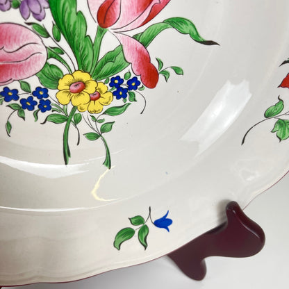 Set of 6 KG Lunéville "Réverbère" soup plates