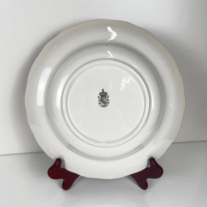 Set of 6 KG Lunéville "Réverbère" soup plates